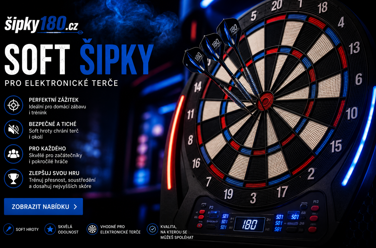 Šipky soft