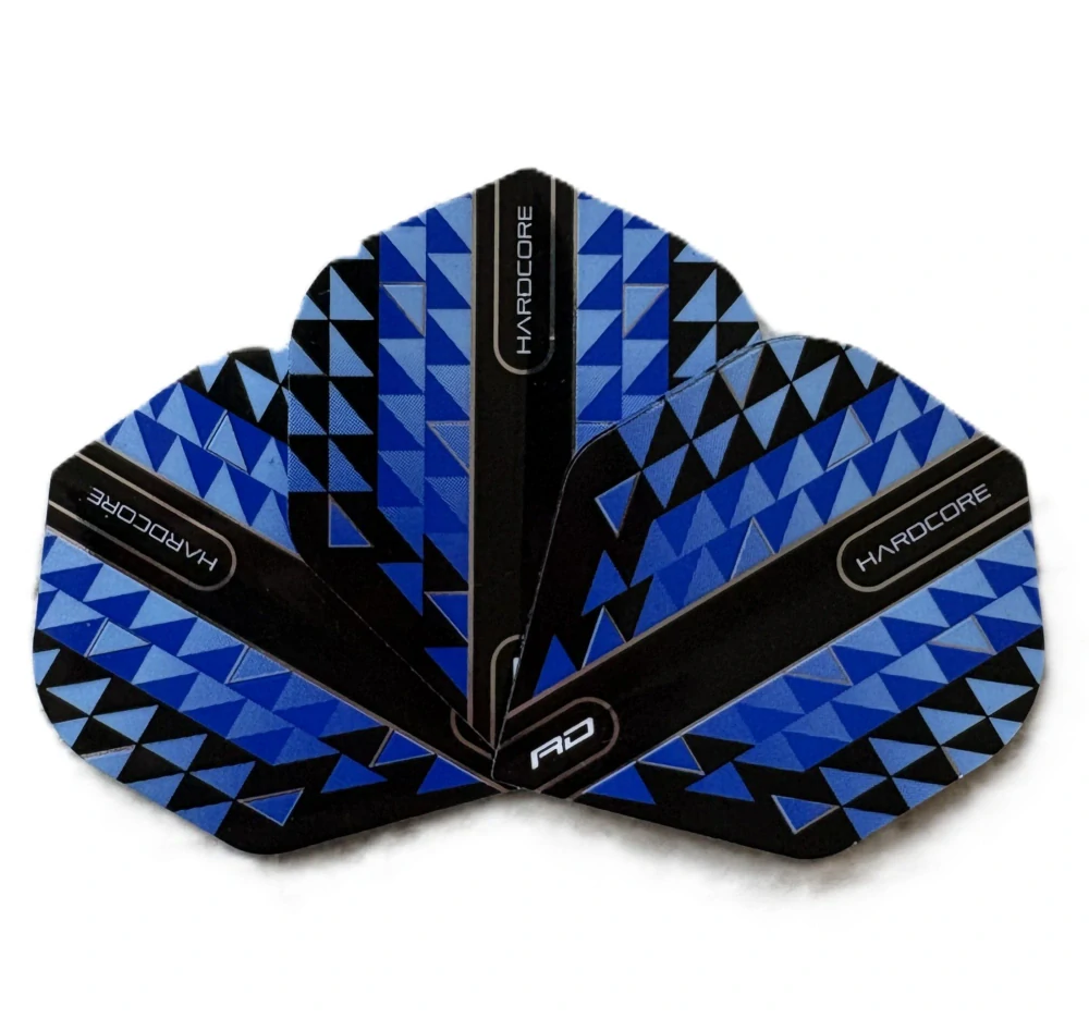 Letky na šipky Red Dragon Hardcore – Blue Geometric
