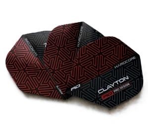 Letky na šipky Red Dragon Hardcore Clayton