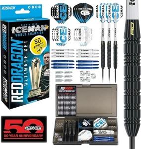 RED DRAGON, Gerwyn Price Iceman Steel-Dart-sada, 22 g