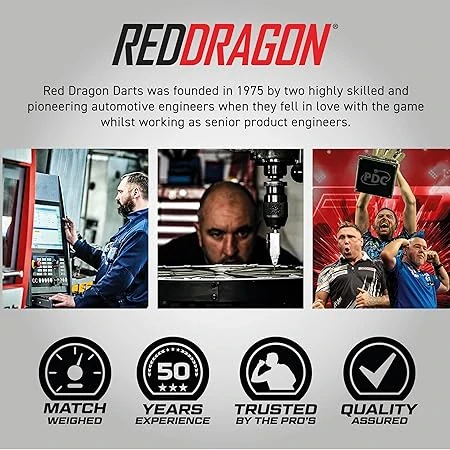 RED DRAGON, Gerwyn Price Iceman Steel-Dart-sada, 22 g